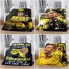 Marco Reus BVB Borussia Dortmund Wurfdecke, The Last Dance Fußball-Print Weiche Flanelldecke für Schlafzimmer Sofa