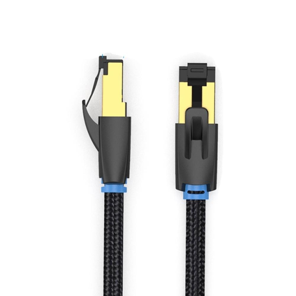 Double Shield Ethernet Extension Cord Durable Cat 8 Patch Cable CAT8 Ethernet Cable  Indoor&Outdoor