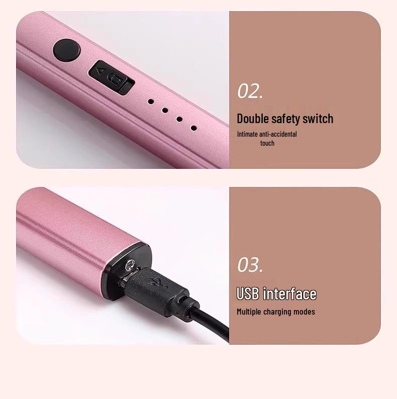 Rechargeable Long-Handle Aroma Candle Lighter – Electronic Pulse Extended Ignition Stick for Gas Stoves