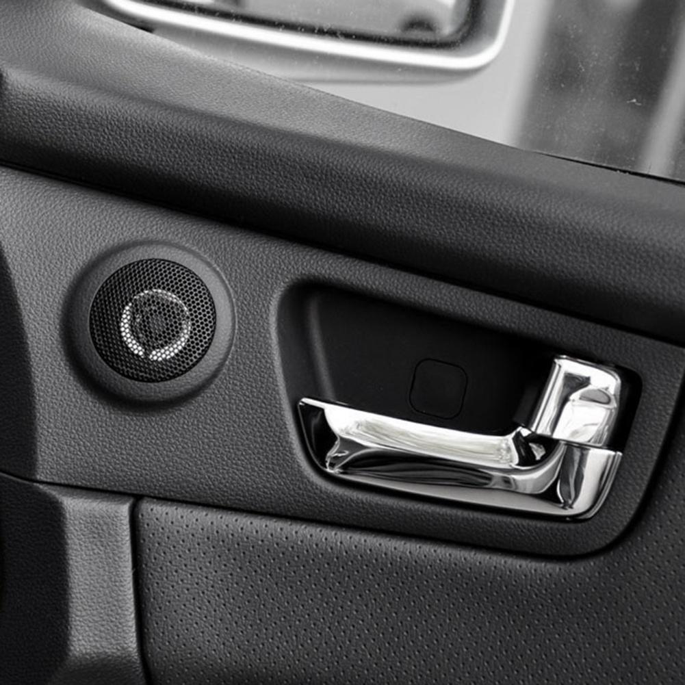 

Portable Front Or Rear Passenger Side Interior Inner Door Handle For 2005-2010 Kia Sportage 82620-1F000 RH Black+Chrome