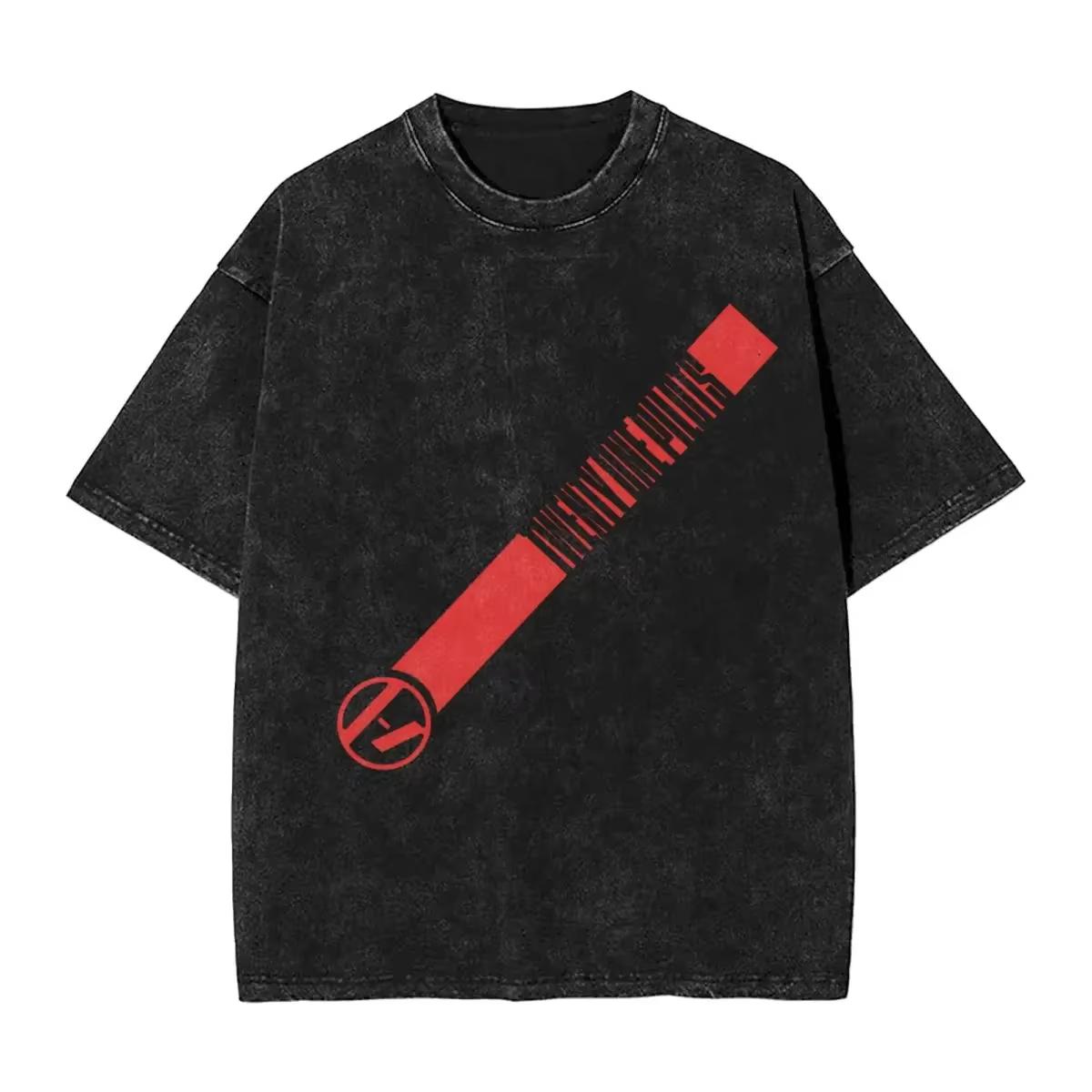 

Twenty One Pilots Мужская Женская Выстиранная Футболка с Принтом Штамповки Харадзюку Хлопковая Футболка Группа Мужская Футболка с Коротким Рукавом Топ 3XL