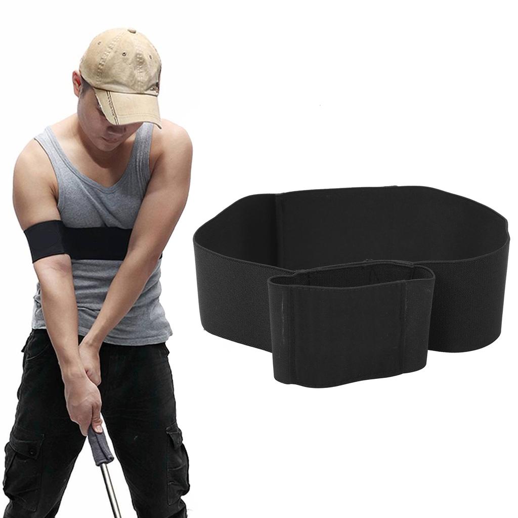 Golf Posture Motion Correction Arm Belt Golf Swing Training Aid Arm Band for Beginner