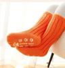 New Warm Baby Calf Sock Simplicity Solid Color Calf Sock for Toddler Boy Girl Indoor Autumn Winter Newborn Non-slip Floor Socks