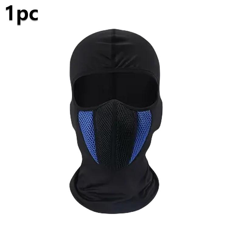 Atmungsaktive Sturmhaube, Motorrad-Vollgesichtsmaske, Motorrad, Radfahren, Fahrradmaske, Motocross-Helm, Kapuze, Moto, Reiten, Hals-Gesichtsmaske