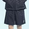 MLB New York Yankees Allover Logo Print Elastic Waist Sports Casual Shorts Unisex shorts Black 3ASMM0233-50BKS