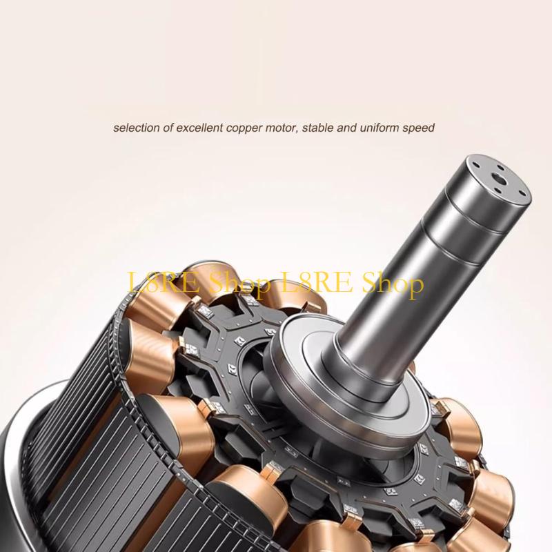 L8RE Portable Coffee Mill Coffee Grinder Rechargeable Grinding Machine Plastic Texture Suitable for Convenient Outdoor Use