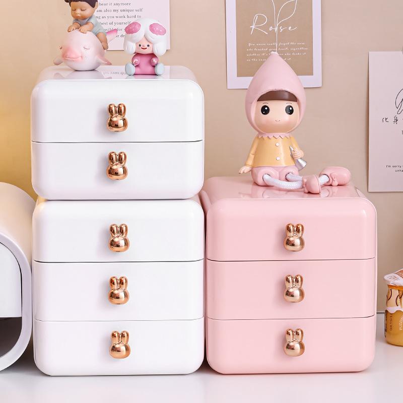Desktop Storage Box Jewelry Drawer Type