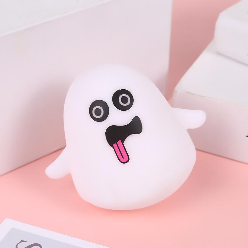 Halloween Ghost Stress Relief Slow Rebound Squeeze Toy - Creative Cartoon Shape.