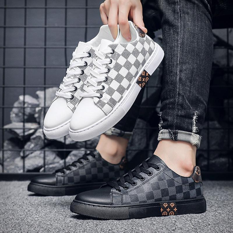 Men's shoes autumn new casual shoes men's trendy shoes versatile little white shoes men's low-top sports board shoes men