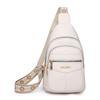 Měkká kožená náprsní taška Dámská crossbody taška Barevná taška přes rameno Sportovní taška přes rameno Dámská náprsní taška