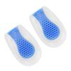 Heel Cup Silicone Insole Shoe Inserts Pad Shock Absorption Elastic Sport Shoe Cushion