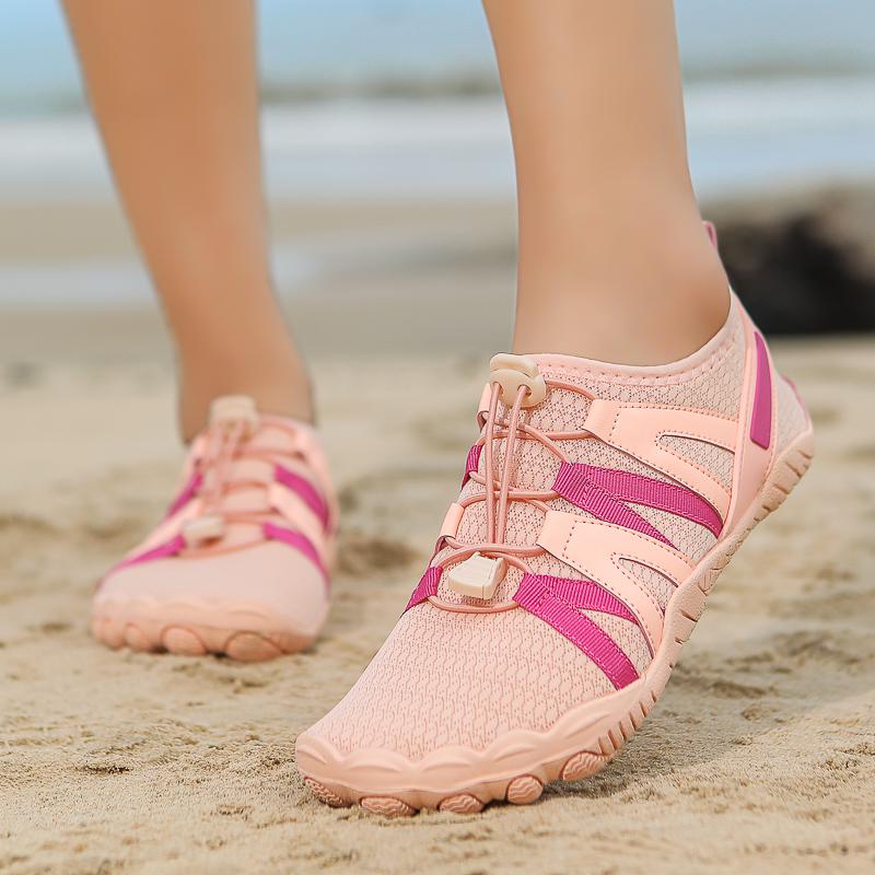 Beach Wading Sneakers Aqua Shoes for Women Men Barefoot Water Sports Shoes Outdoor River Trekking Wading Shoes Anti-slip