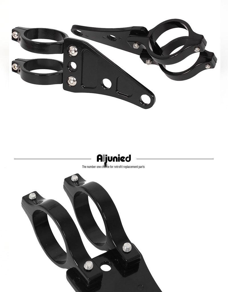 41mm Vintage Motorcycle Fork Headlight & Shock Absorber Mount Bracket