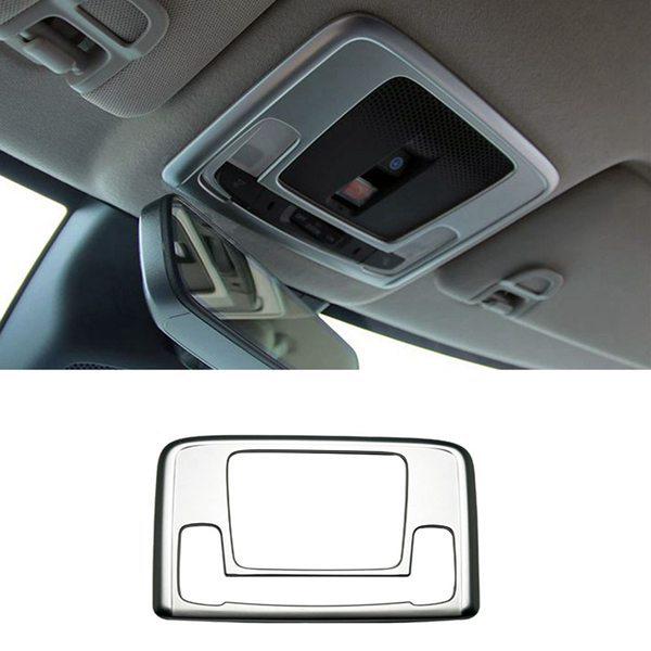 Silver ABS Front Reading Light Cover for Honda - Car Interior Accessory None