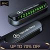 WSIRG1 A260 2 C200 For Benz AMG Car License Plate Temporary Stop Phone Number Plate For Mercedes Benz C180 C200 C260 C300 W108 W124 W12