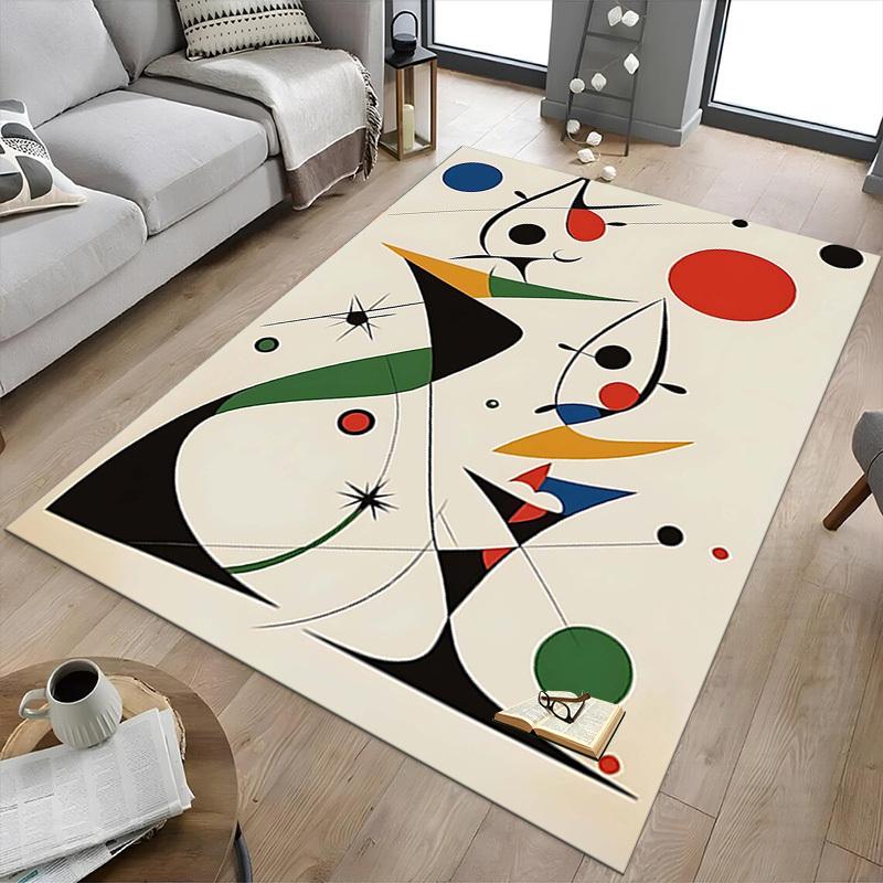 1PC Abstract Art Extra Large Non Slip Floor carpet, Office, family, bedroom, Studio Large Area Rug Indoor Rugs, , Vibrant Colors