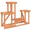 vidaXL Blumenständer 90x25x73,5 cm Massivholz Tanne