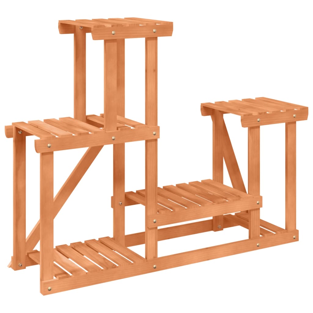 vidaXL Blumenständer 90x25x73,5 cm Massivholz Tanne