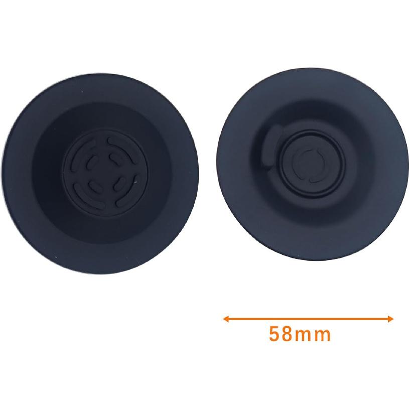2 PCS 58 Mm Backflush Cleaning Disc for Breville Espresso Machine, Silicone Disc for Breville Espresso Machine Part BES980XL BES920XL BES900XL BES990