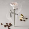 Coffee Thermometer Stainless Steel Attachon Double Scale Temperature Gauge for Espresso