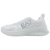EA7 Fabric Logo Print Low-Top Slip-Resistant Sports Casual Shoes Unisex Sneaker White X8X125XK303M696