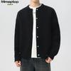 MMOPTOP Men's Japanese Style Warm Knit Cardigan