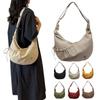 Fashion Soft Nylon Commuting Women's Bag Dumpling Shape Casual Shoulder Bag Korean Style Lightweight Crossbody Bag For Lady Girl