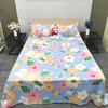 Soft and Skin-friendly Single Print Duvet Cover & Brushed Bed Sheet - 1.5 Meter