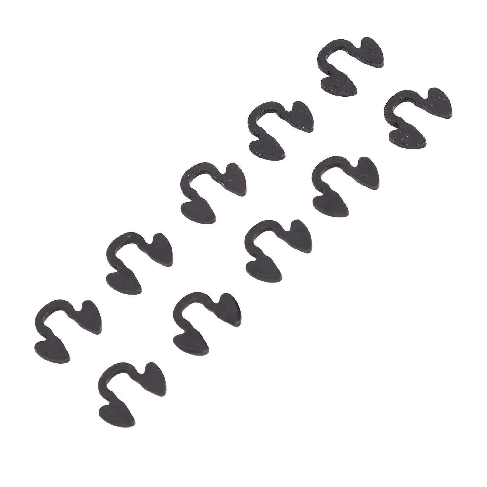 

10PCS Shift Cable Clips High Hardness Steel Transmission Shifter Cable Retainer Clips Replacement for For 4l80e 4l60e