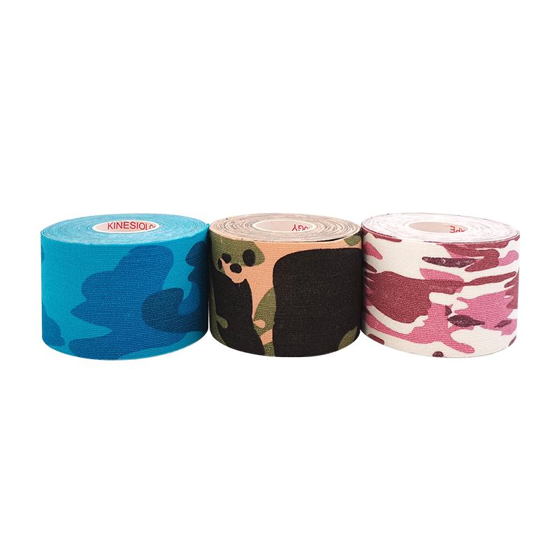2-inch Waterproof Soft Cotton Sports Muscle Relief Tape for Physical Therapy and Exercise 5 Meters