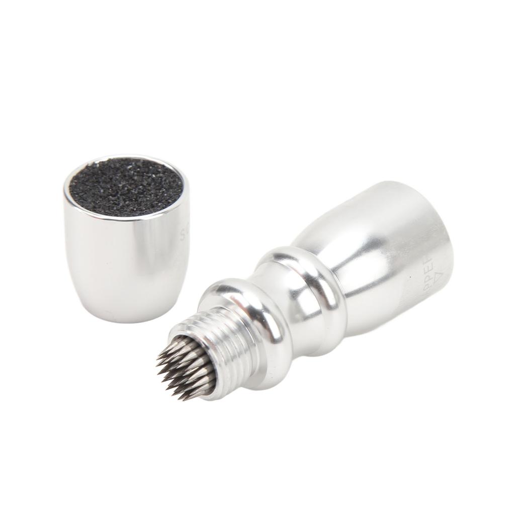 3 in 1 Pool Cue Tip Tool Aluminum Universal Professional Pool Cue Tip Shaper for Billiard Cues Silver