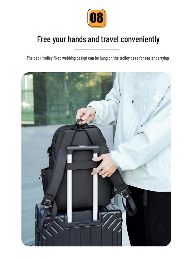 Stylový nylonový batoh pro žáky nižšího sekundárního vzdělávání - Velká kapacita, unisex, všestranný a ideální pro školu nebo běžné nošení