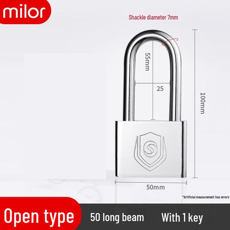 AVADEN Disposable Stainless Steel Outdoor Padlock