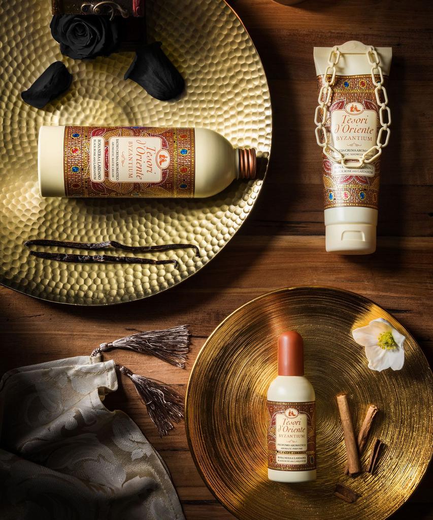 Byzantine Bath Cream Body Wash 500ml [Free Pump Included]