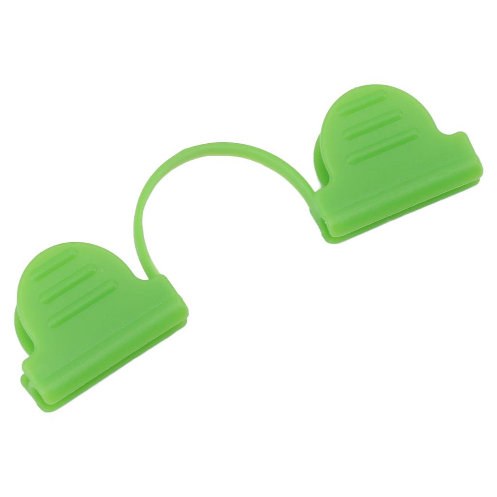 100PCS Greenhouse Arch Frame Double Head Plastic Clip Heating Press Film Clip Clamp 4mm