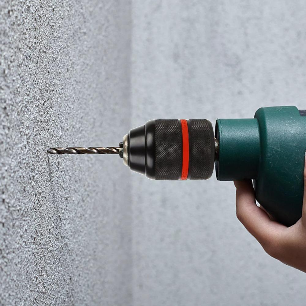 Metal Keyless Drill 2-13mm 1/2-20 UNF Threaded Power Tools Keyless Chuck