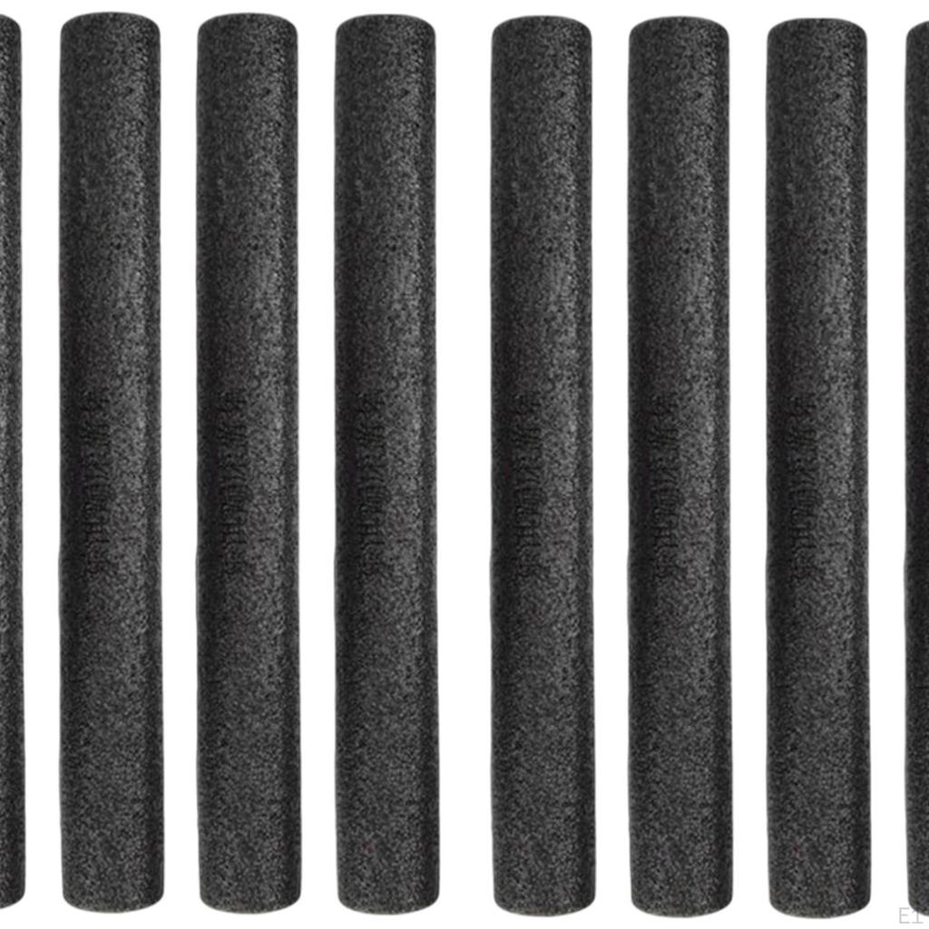 12 Pieces Trampoline Pole Foam Sleeves 40cm Length Portable Protection Poles Covers for Pipe Tube