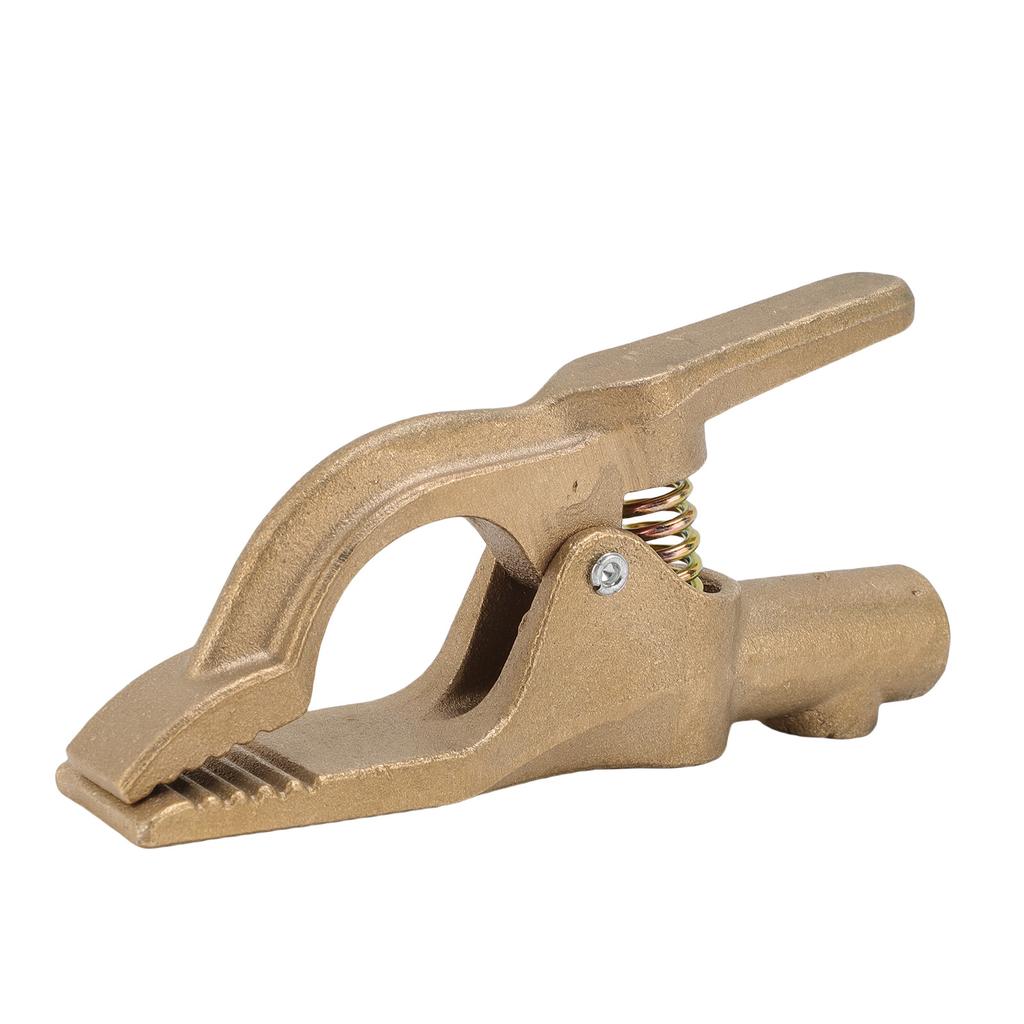 Mosazná zemnicí svorka ve tvaru A pro svařování 300 A Svářečská zemnicí svorka pro svařování