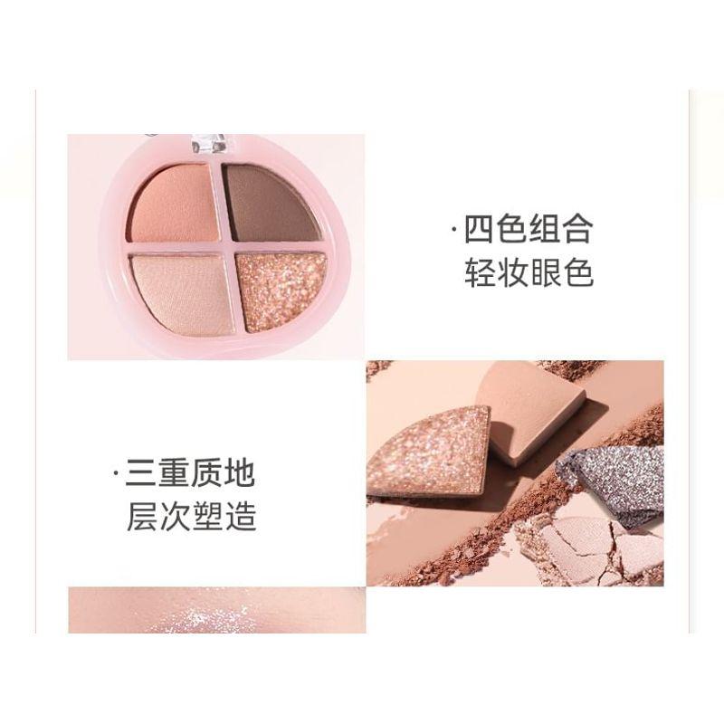 NOVO - Heartbeat 4-Color Eyeshadow Palette - 5 Types
