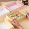 5 Pièces Boîtes Cadeaux à Tiroir Boîtes en Carton Tiroir Avec Fenêtre Transparente Pour Gâteau Emballage Cadeau Bijoux Emballage Affaires Mariage Fête d'Anniversaire