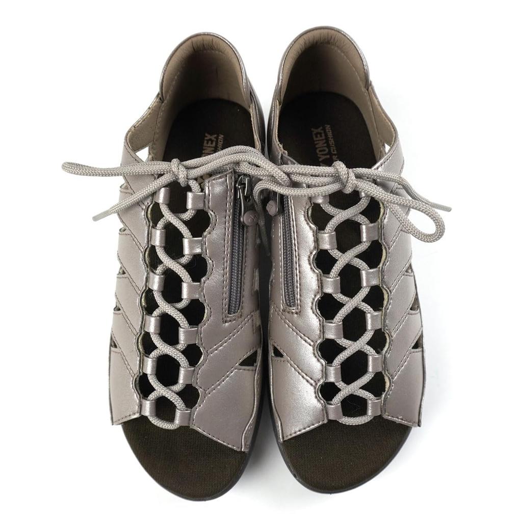 Sandals Power Cushion SDL14 Grayish Pearl Cm [Yonex] Women's 24.0