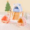 Hamster House Guinea Pigs Nest Small Animal Sleeping Bed Winter Warm Cotton Bed Soft Accessories for Rodents/Guinea Pigs
