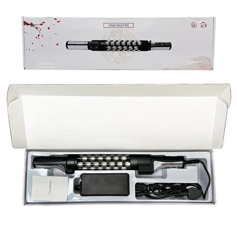 360° Heated Massage Roller Relaxing Deep Tissue Massage for Neck, Back & Legs Rechargeable & Portable Wireless Body Massager