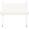 Manual Retractable Awning 300 Cm Cream White