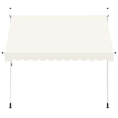 Manual Retractable Awning 300 Cm Cream White