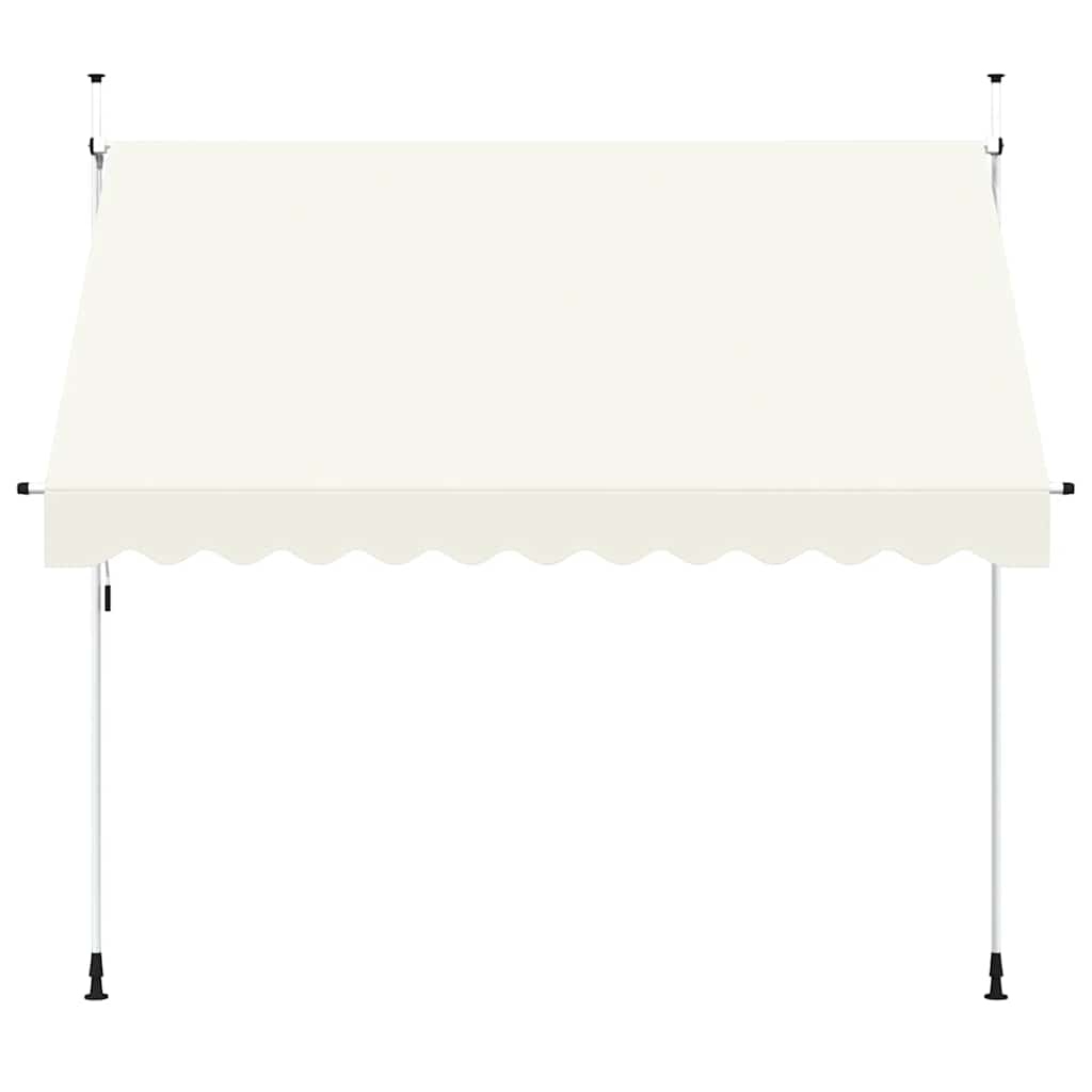 Manual Retractable Awning 300 Cm Cream White