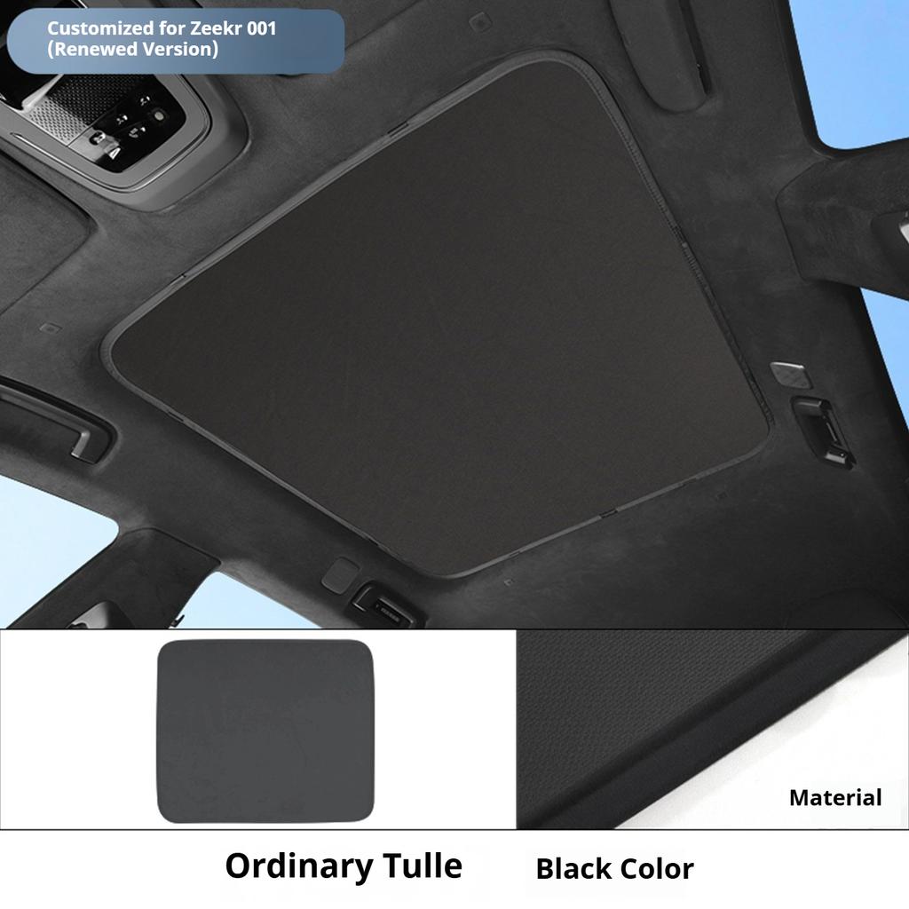 For Zeekr 001 2024-2026 Car Sunroof Sunshade Sunroof Heat Insulation UV Proof SunVisor Roof Sun Protection Sunscreen Accessories