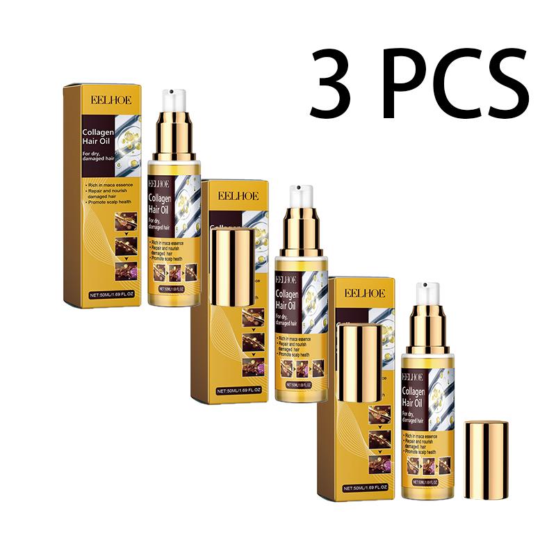 EELHOE Tratament pentru păr cu colagen, reparare a vârfurilor despicate, îmbunătățirea condiționării părului, hidratarea, netezimea părului