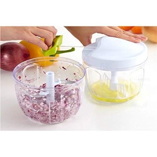 Bestco Time-Saving Tornado Chopper Brown 12.59cm No Knife Cutting Board Needed Chopping MA-2011