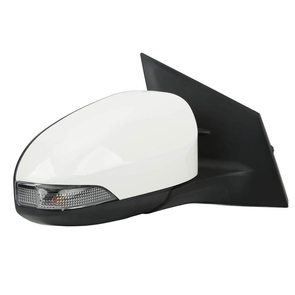 Super White Power Heated Side Mirror With Turn Signal Replacement for E170 2014?2019 LHD
